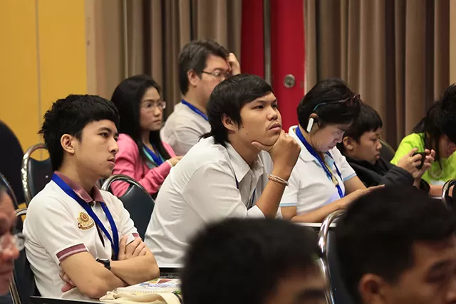น้องๆ ที่สนใจมาฟังในงาน JoomlaDay Bangkok 2014